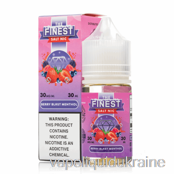 Vape Ukraine Berry Blast MENTHOL - The Finest Fruit Edition Salt Nic - 30mL 50mg